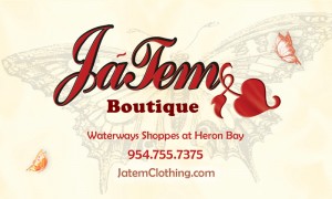 Jatem Logo Design - Front of Business Card