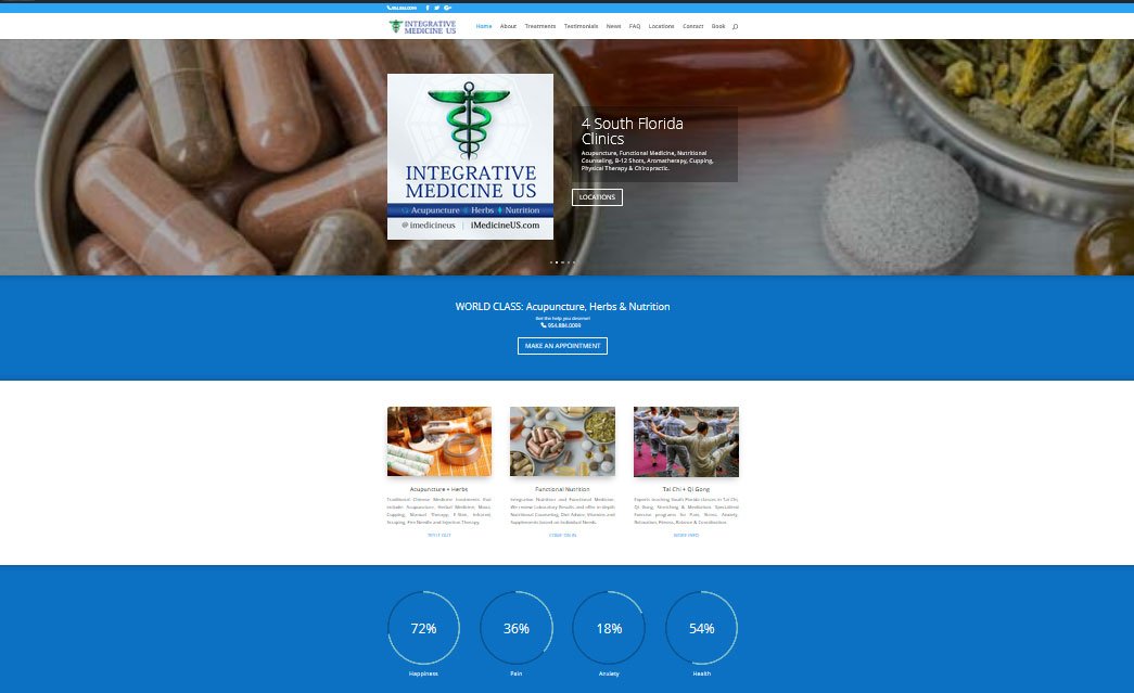 Coral Springs Acupuncturist Web Design and Branding